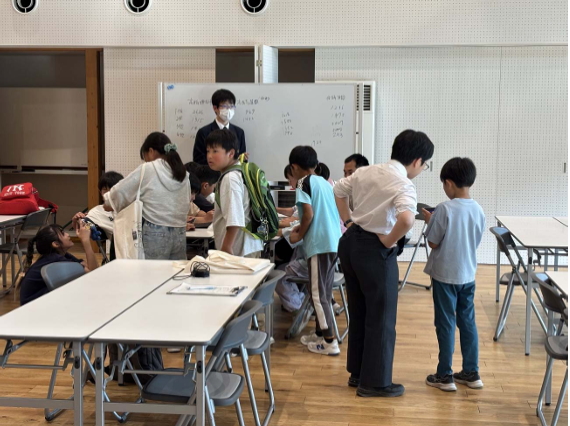 小学生とのゲーム交流A
