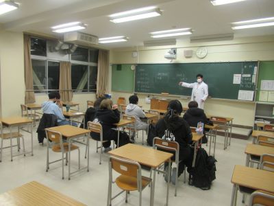1年生の授業の様子(理科)