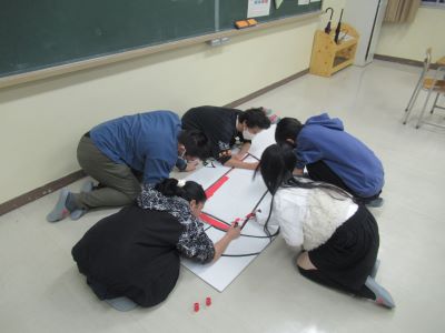 看板づくり(2年生)