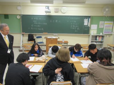 第2回グループエンカウンターの様子