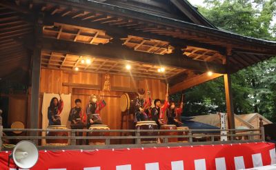 1年生による和太鼓演奏@